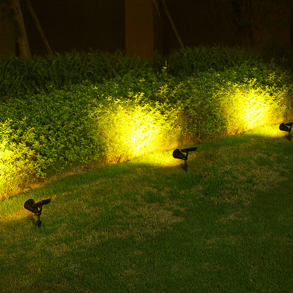 Floroux Solar LED Projecteur de jardin | Étanche | Solaire | Lumière chaude & froide