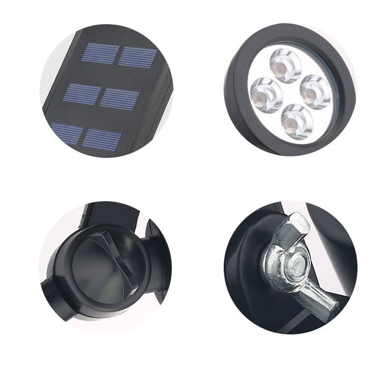 Floroux Solar LED Projecteur de jardin | Étanche | Solaire | Lumière chaude & froide