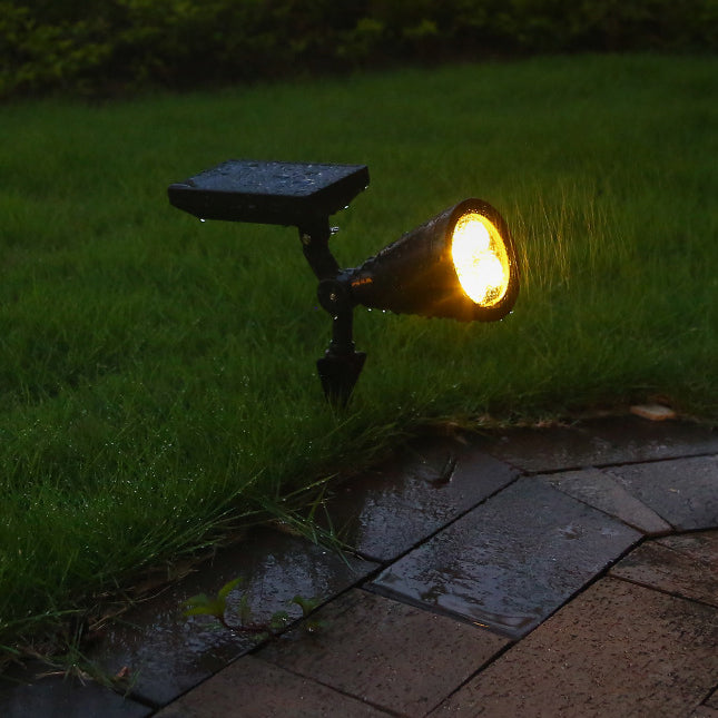 Floroux Solar LED Projecteur de jardin | Étanche | Solaire | Lumière chaude & froide