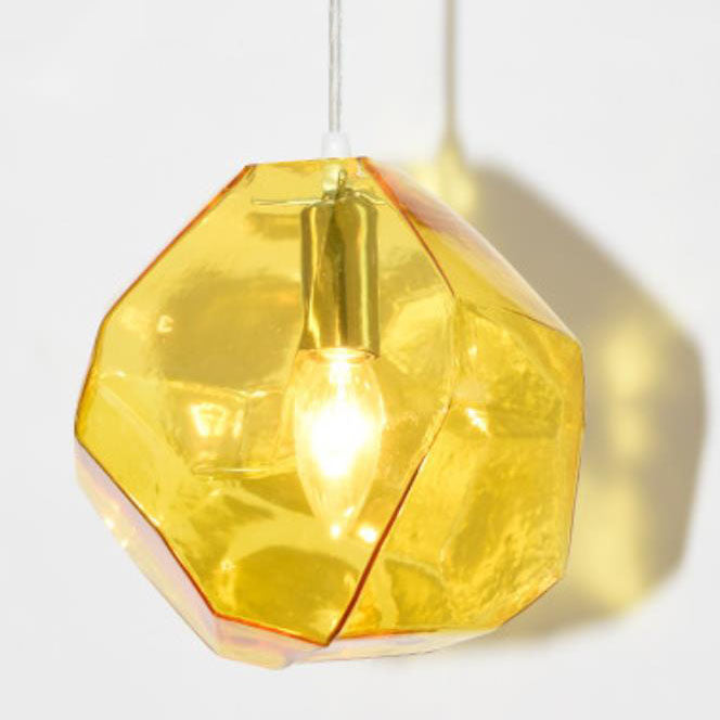 Floroux Suspension Light | Modern Glass Design | Irregular Shape | Living Room Light