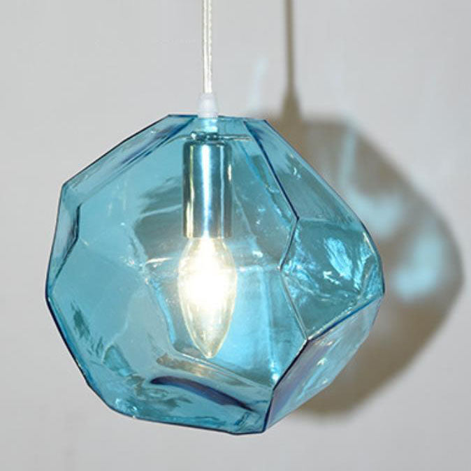 Floroux Suspension Light | Modern Glass Design | Irregular Shape | Living Room Light