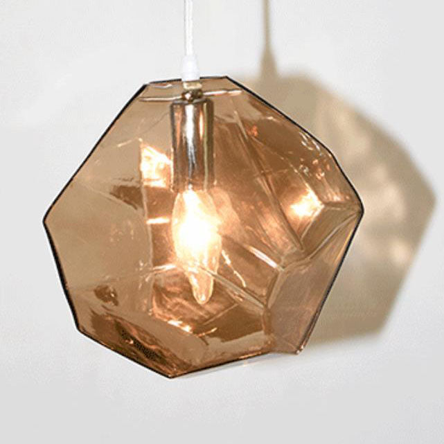 Floroux Suspension Light | Modern Glass Design | Irregular Shape | Living Room Light