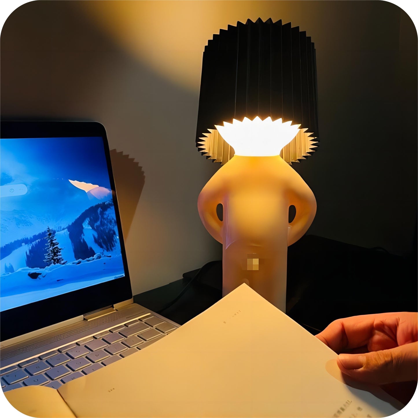 Floroux | Lampe de table amusante et originale