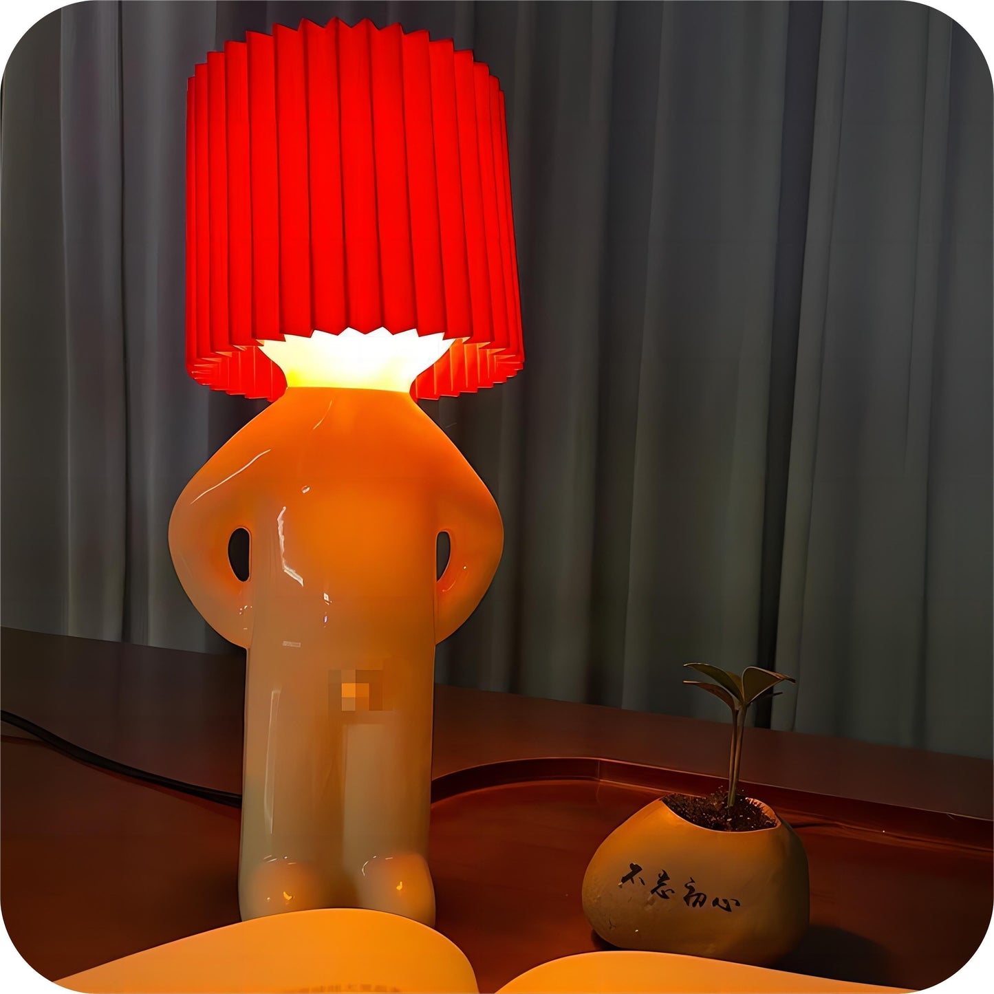 Floroux | Lampe de table amusante et originale