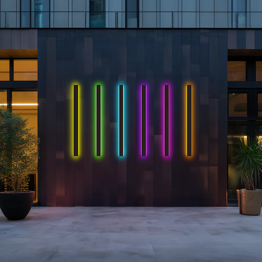 Floroux – Applique murale LED contemporaine pour l'extérieur
