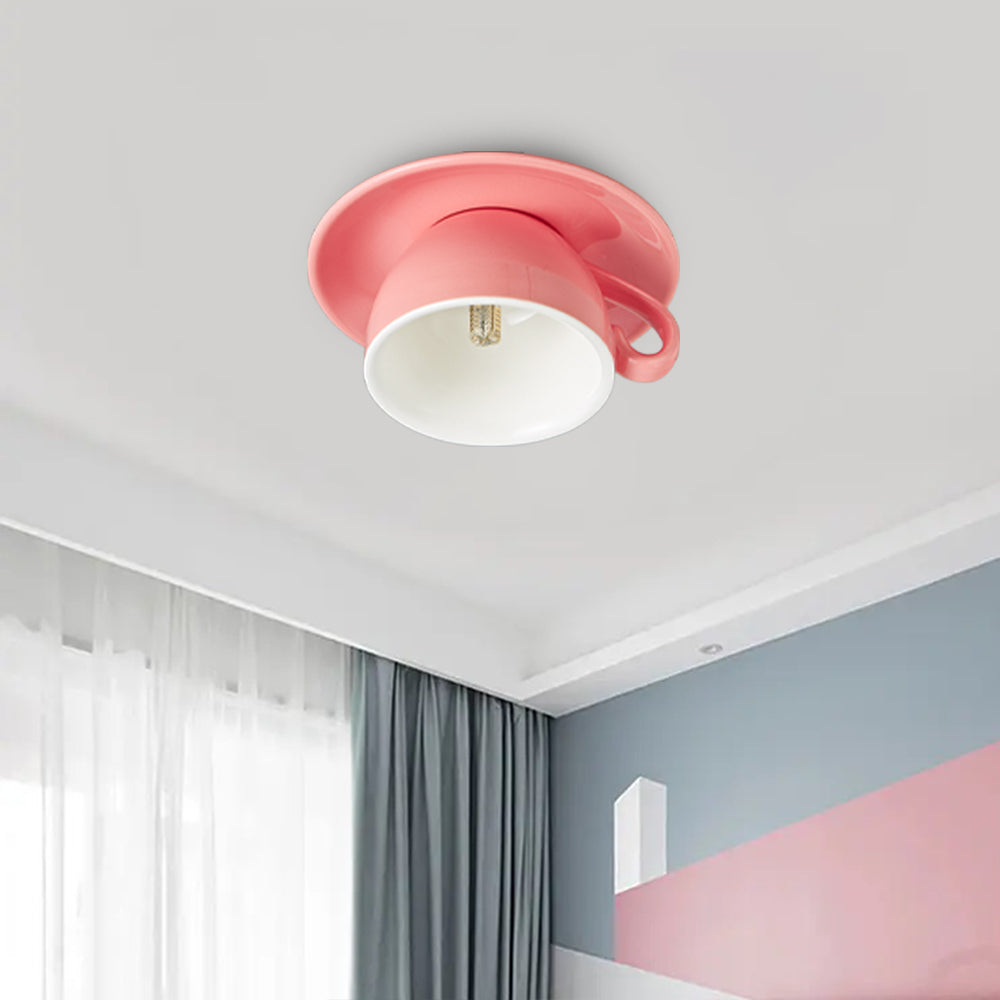 CéramiChic – Lustre en céramique colorée