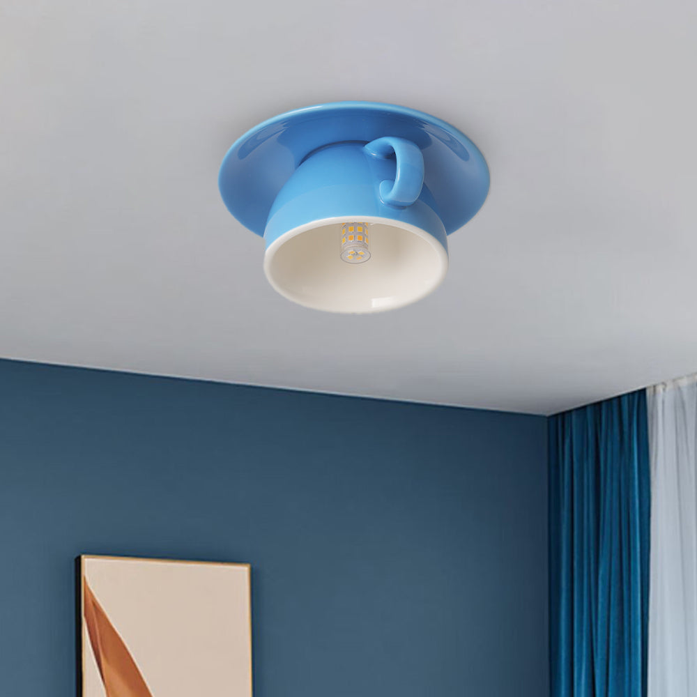 CéramiChic – Lustre en céramique colorée