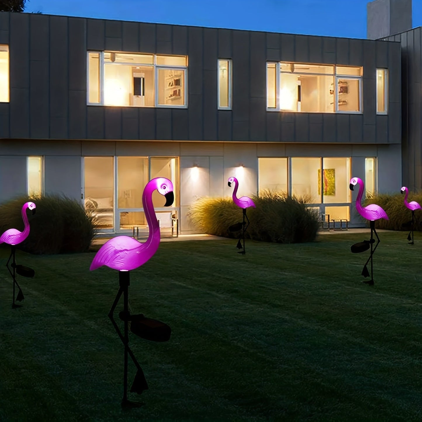 SolarFlamingo Light - Élégante lampe de jardin flamant rose à énergie solaire