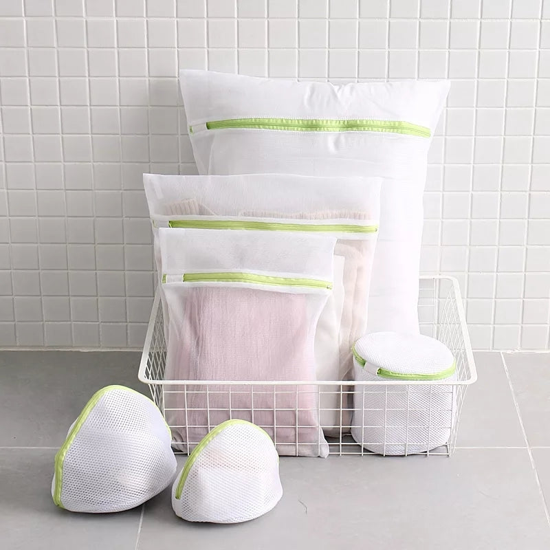 Set de sacs à linge en maille