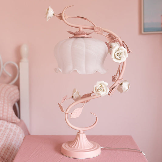 Floroux Lampe à roses élégante | Lumière LED d'ambiance pour la maison et les événements