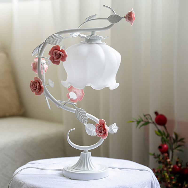 Floroux Lampe à roses élégante | Lumière LED d'ambiance pour la maison et les événements