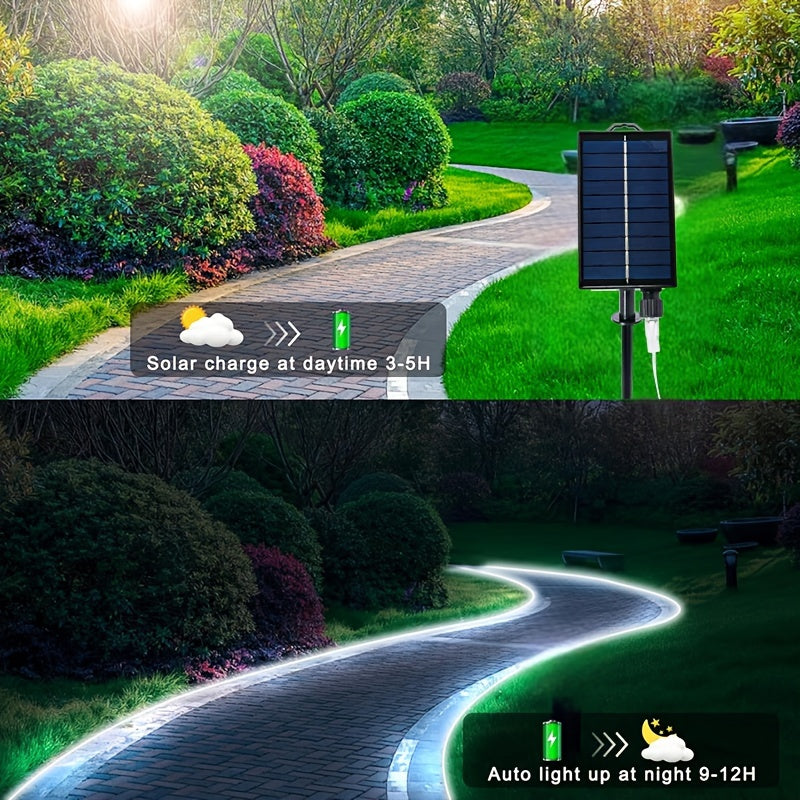 SolarFlex Light – Bande LED flexible à énergie solaire
