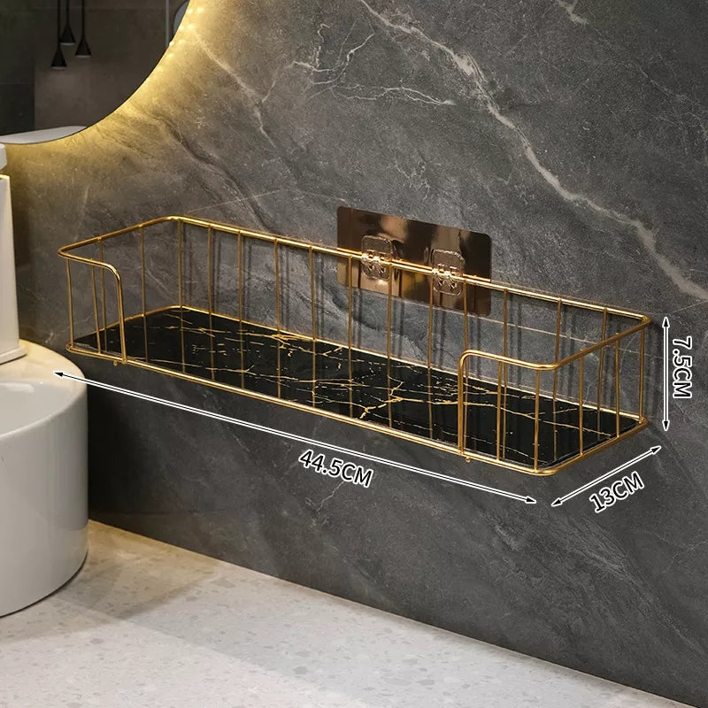 Étagère d'organisateur de salle de bain