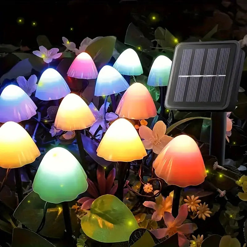 Floroux | Lumières de jardin solaires mystiques