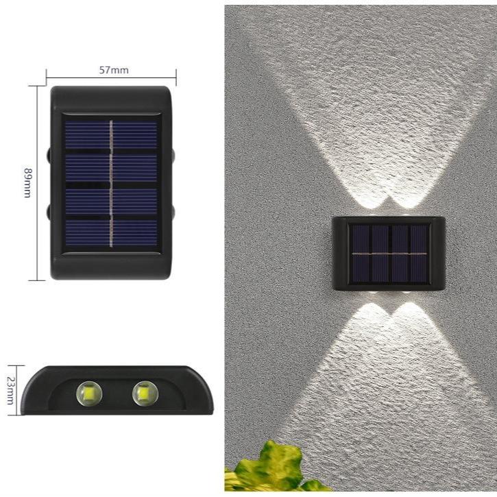 Floroux - Applique solaire LED étanche pour votre extérieur