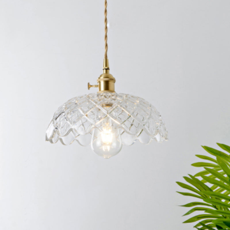 ÉclatVerre - Suspension en Verre Élégante pour Ambiance Raffinée