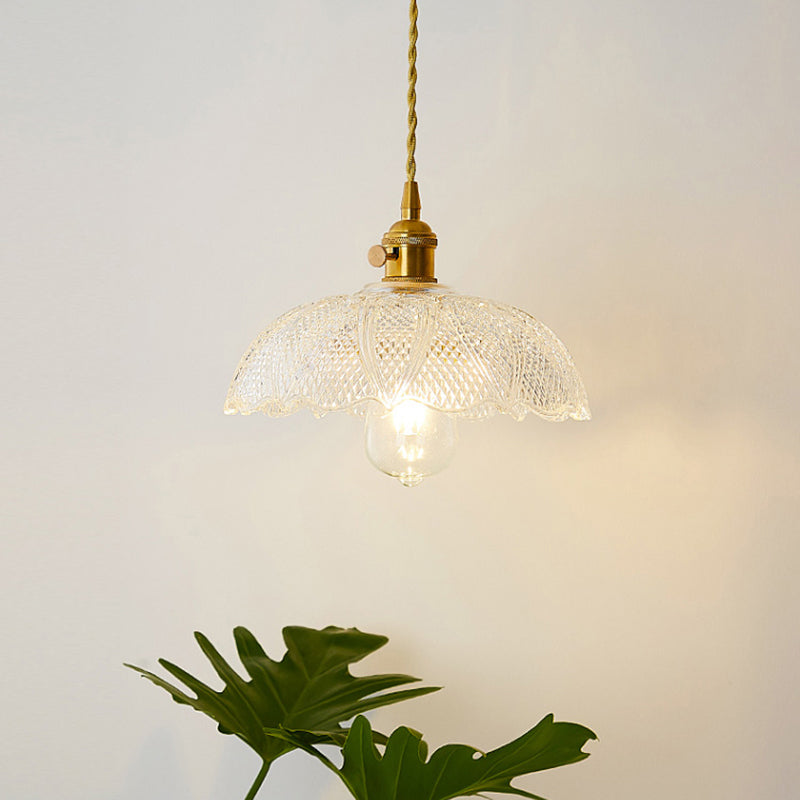 ÉclatVerre - Suspension en Verre Élégante pour Ambiance Raffinée