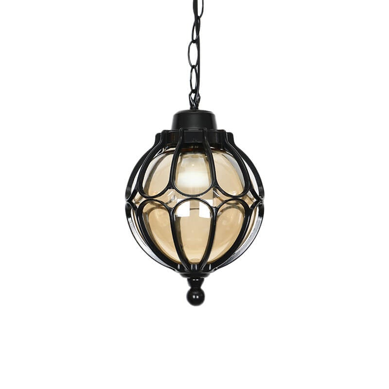 Floroux Retro Outdoor LED Suspension Luminaire | Étanche | Design en forme de boule | Jardin & Extérieur