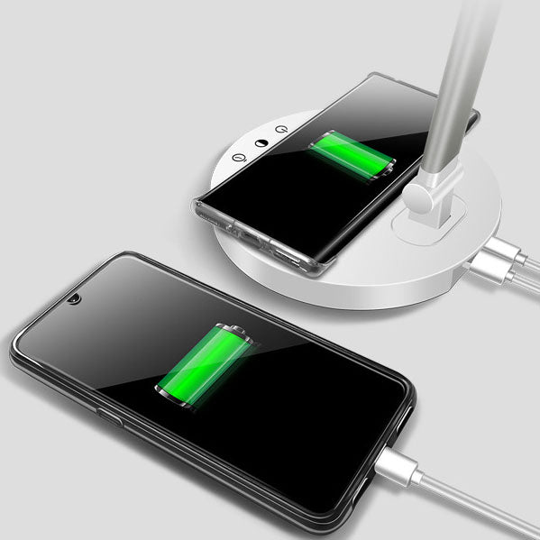 Floroux Lampe de Table USB LED | Design Pliable | Éclairage Minimaliste & Intelligent | Dimmable