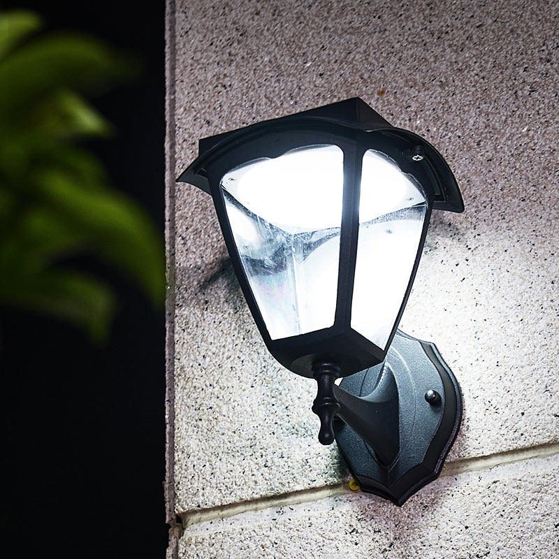 Floroux Lampadaire Solaire | Éclairage Extérieur LED | Alimenté par Solaire & Résistant aux Intempéries | Design Élégant