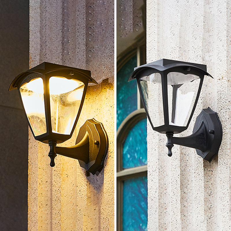 Floroux Lampadaire Solaire | Éclairage Extérieur LED | Alimenté par Solaire & Résistant aux Intempéries | Design Élégant
