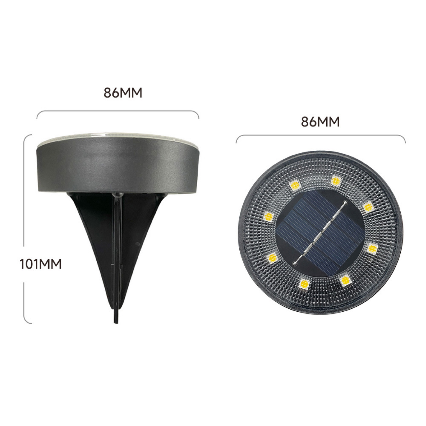 Floroux | Lampe étanche à énergie solaire