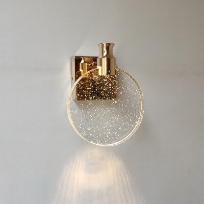 Floroux – LED Wall Light Crystal Nordic | Modern Design | Warm & White Light | Bubble Effect