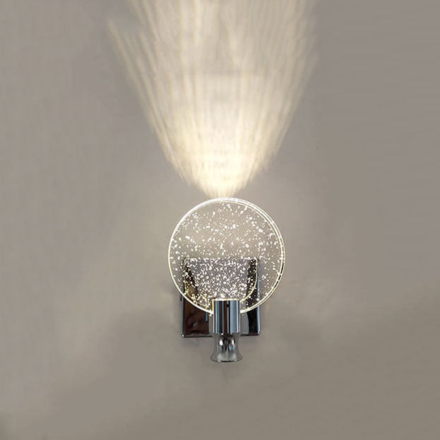 Floroux – LED Wall Light Crystal Nordic | Modern Design | Warm & White Light | Bubble Effect