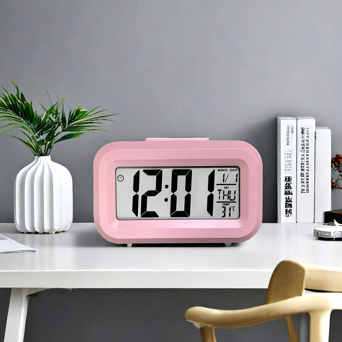 GlowClock - Réveil numérique élégant avec éclairage
