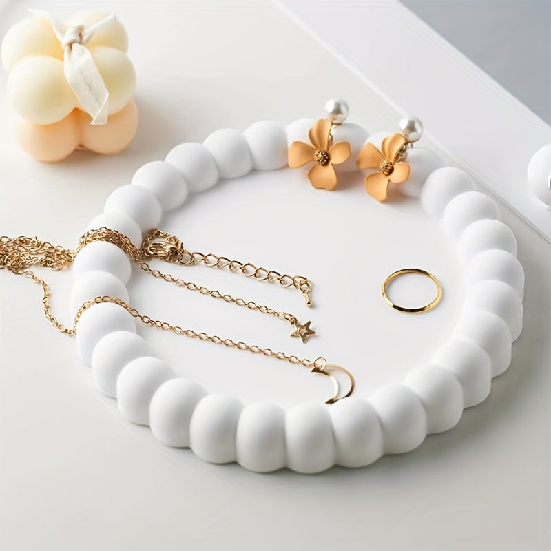 Anneau élégant Tray - Soucoupe multifonctionnelle pour une organisation élégante des bijoux