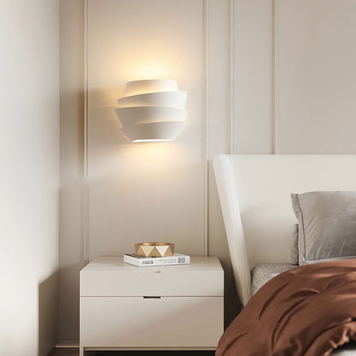 Floroux Lampe murale scandinave à double éclairage | Design moderne | Idéal pour le salon et la chambre