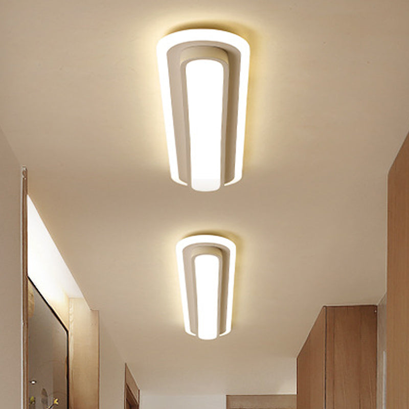 Floroux lampe de plafond LED pour une atmosphère élégante
