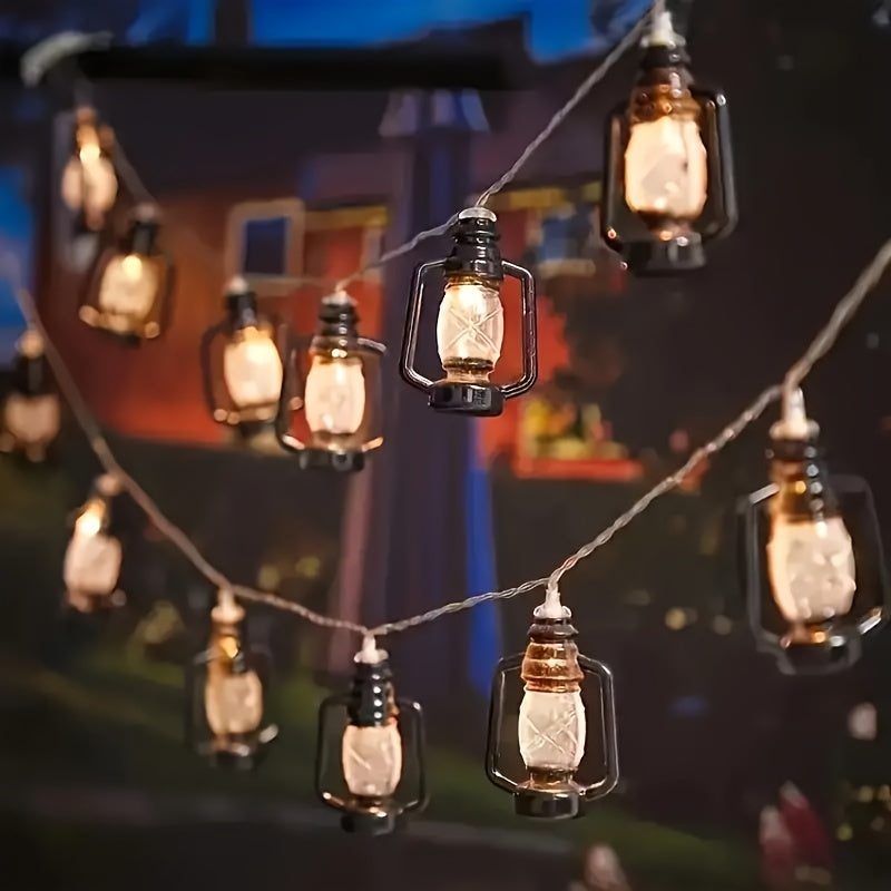 HolidayGlow - Rétro LED Guirlande Lumineuse