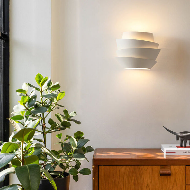 Floroux Lampe murale scandinave à double éclairage | Design moderne | Idéal pour le salon et la chambre