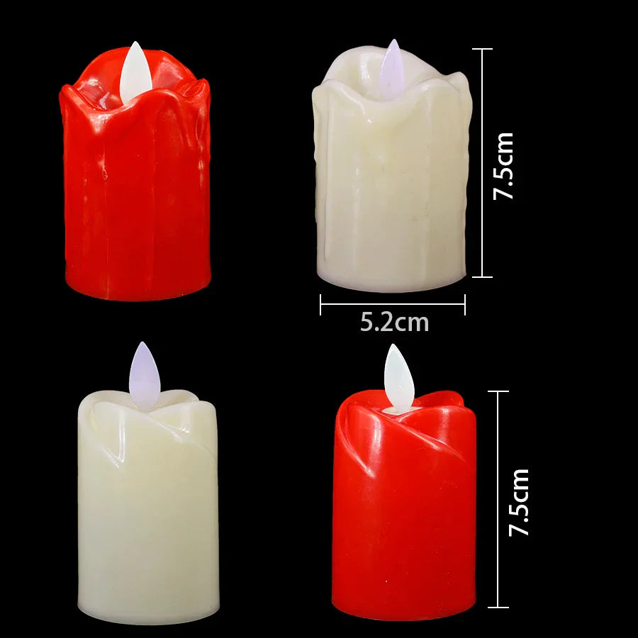 Bougie LED cozy sans flamme