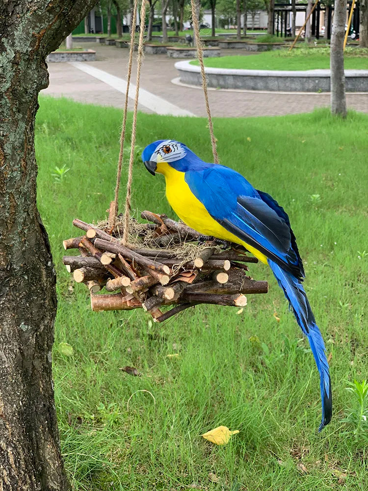 Décoration de jardin – ParrotGlow – perroquet exotique – accents vivants