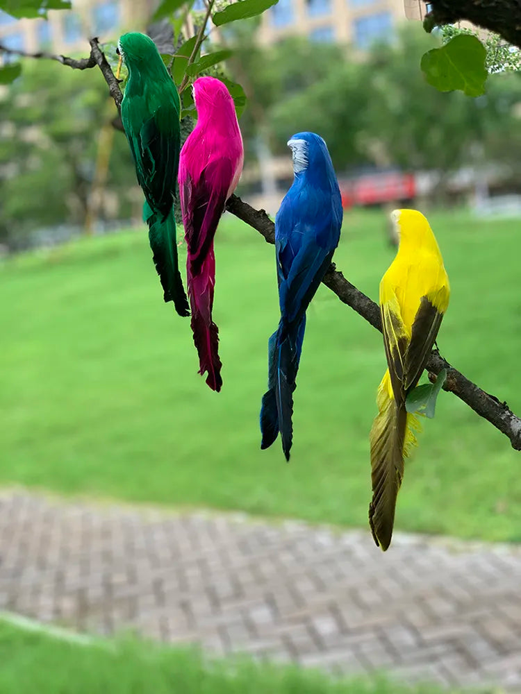 Décoration de jardin – ParrotGlow – perroquet exotique – accents vivants