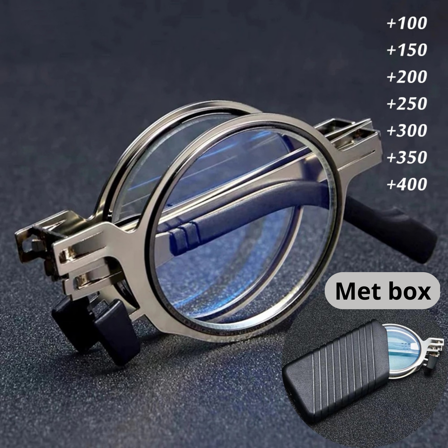 Eyez - Lunettes de lecture pliables élégantes pour le voyage