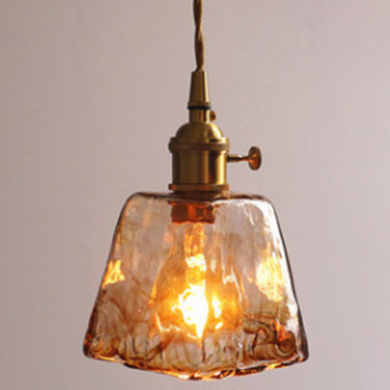 ÉclatOvale - Lampe de plafond avec prismes en cristal noir