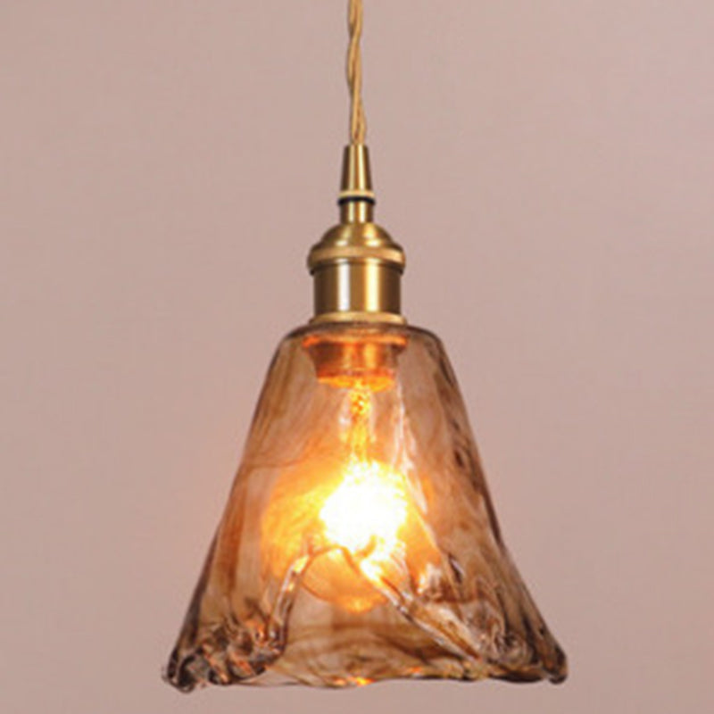 ÉclatOvale - Lampe de plafond avec prismes en cristal noir