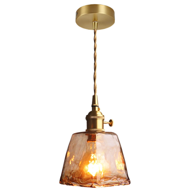 ÉclatOvale - Lampe de plafond avec prismes en cristal noir