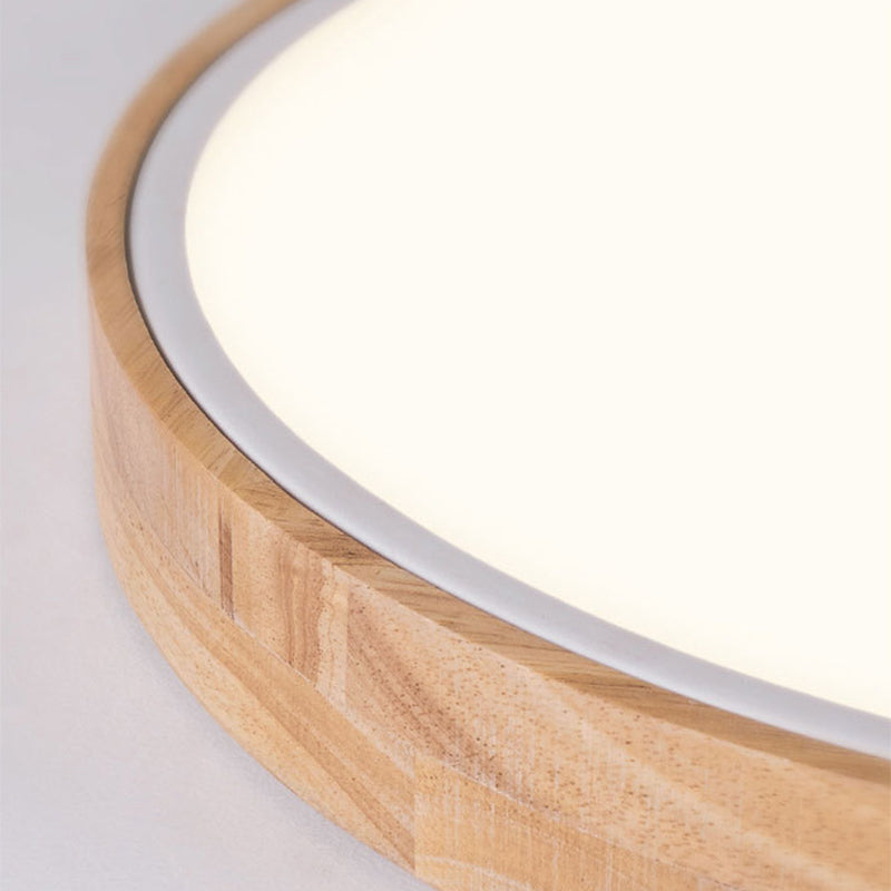 Floroux LED Plafonnier pour la chambre - Acrylique et métal Lampe encastrée ronde