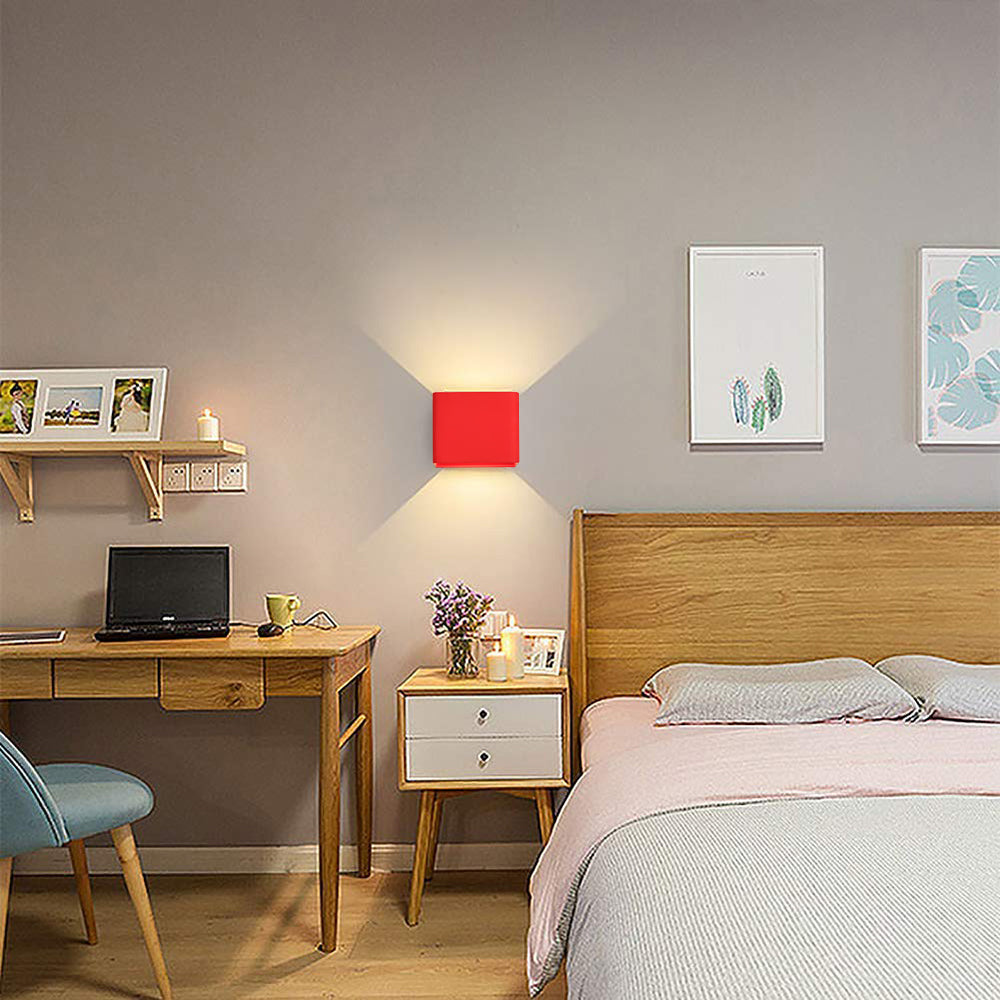 Applique murale LED pour usage extérieur – Lumina – étanche – moderne double tête 8 cm x 10 cm