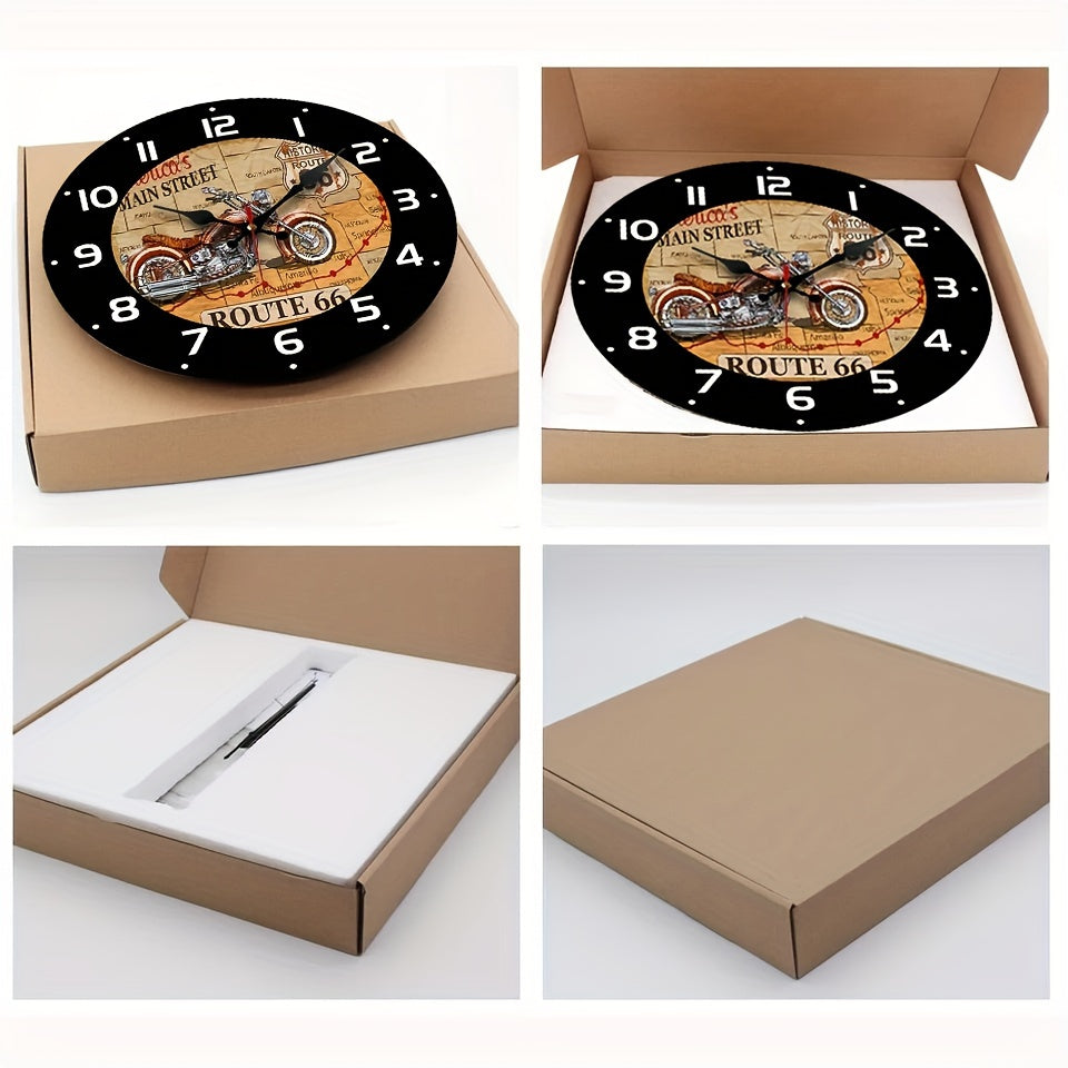 Horloge murale en bois Floroux – Style, silencieuse, parfaite pour la décoration d'intérieur