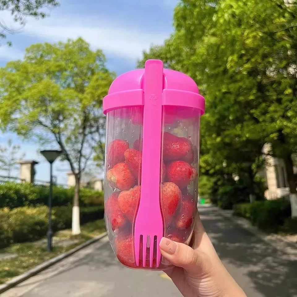 Tasse portable à petit déjeuner/salade/céréales