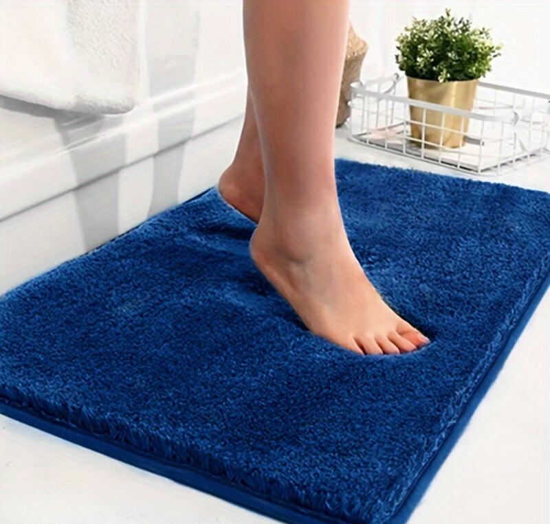 Floroux - Tapis de bain doux, épais et très absorbant