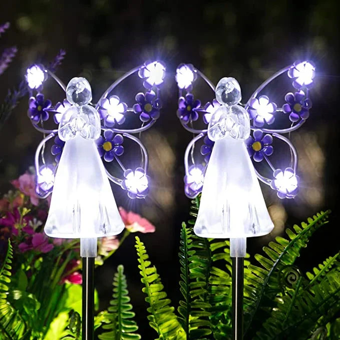 Floroux – Solar Ange Ailes Luminaires de Jardin
