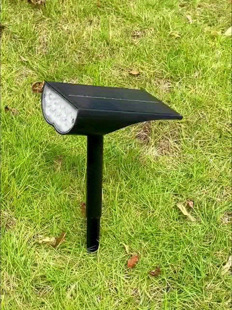 SolarGlow – 9 LED Lampes de jardin pour l'extérieur