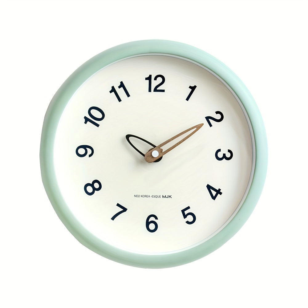 SilenceTime Horloge – Élégante Horloge Murale de 10 Pouces pour la Maison
