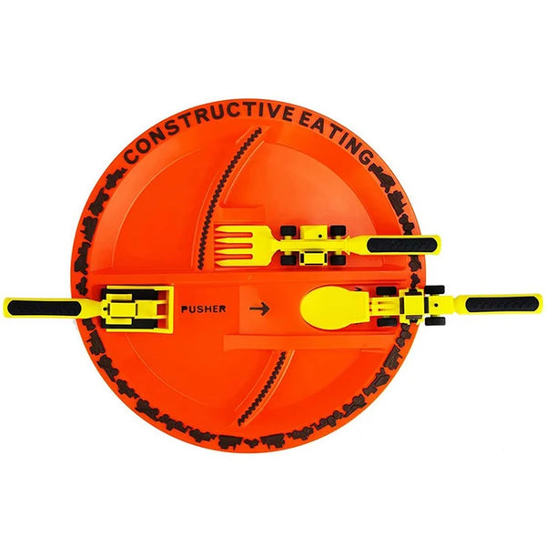 ConstructoFork - Ensemble de couverts pour enfants robuste pour la construction